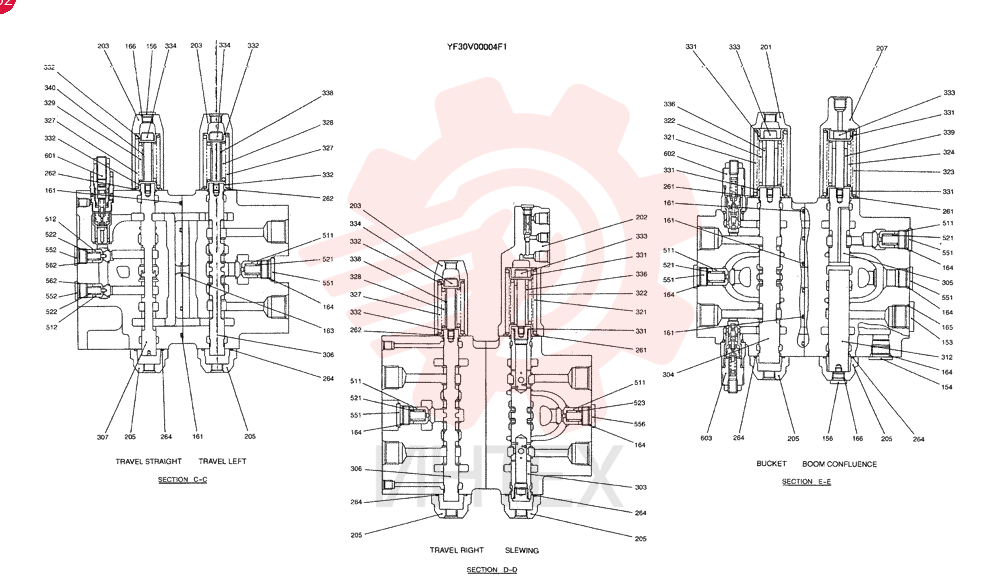 CONTROL VALVE YF30V00004F1 (2)