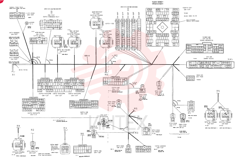 CONTROLLER ASSY, Serial Range: YU04-00801-YU04-00871 YF22E00019F1 (3)
