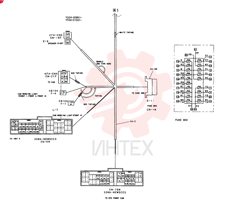 CONTROLLER ASSY, Serial Range: YU04-00801-YU04-00871 YF22E00005F3 (3)