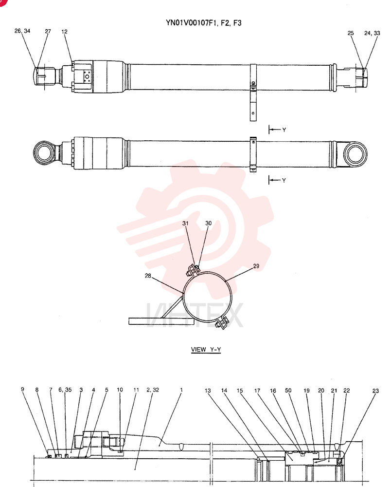 CYLINDER YN01V00107F1