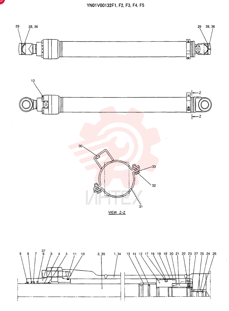 CYLINDER YN01V00132F1