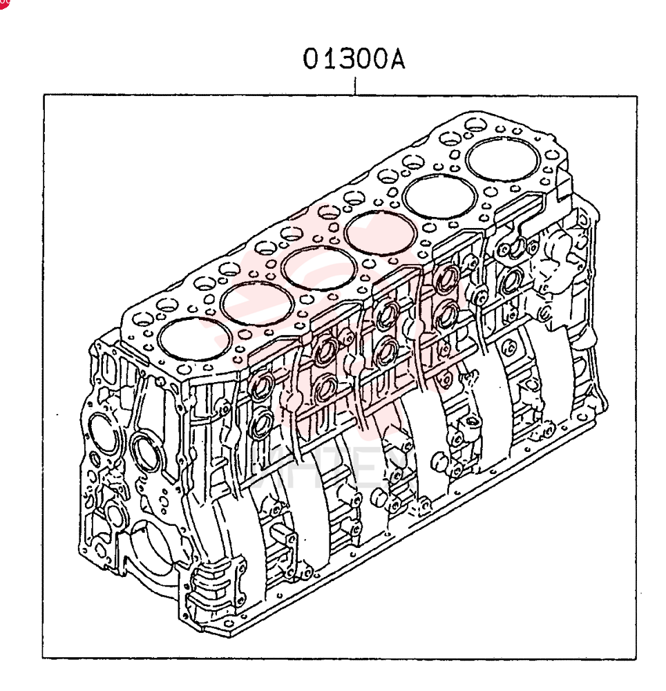 CYLINDER BLOCK VAME996446