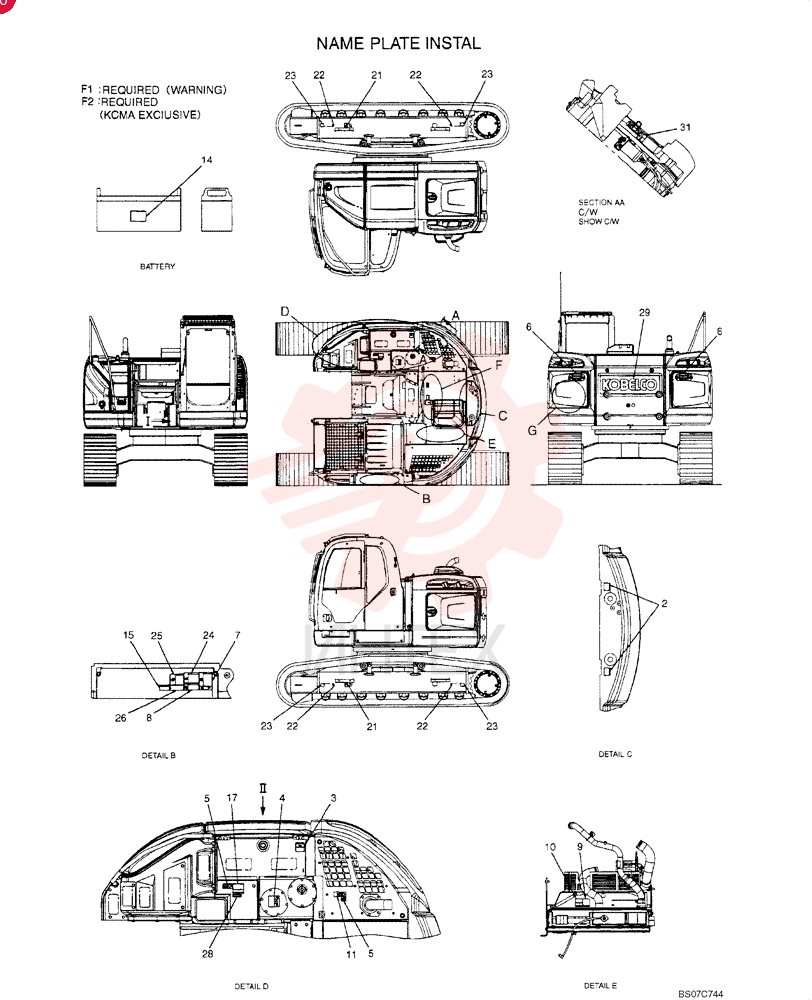 DANGER DECAL YN20T01221P1 (1)