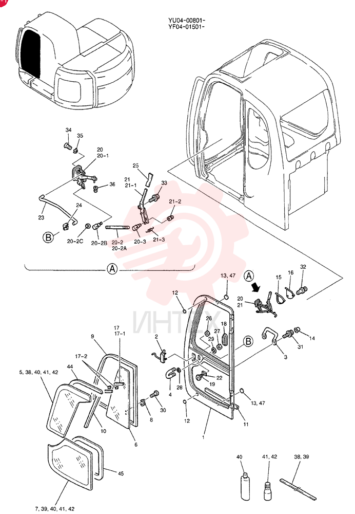 DOOR ASSY. YT51C00003F1