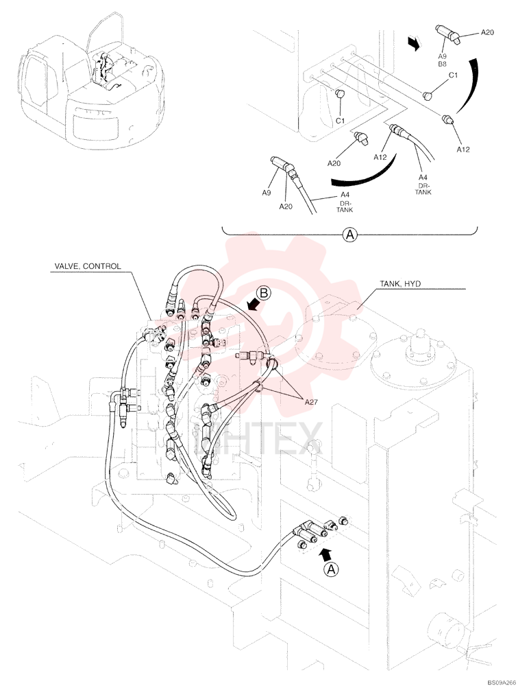 FLEXIBLE HOSE 2444R941D12