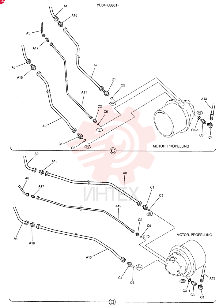 HYD LINES, LOW LQ02H00024F1 (2)
