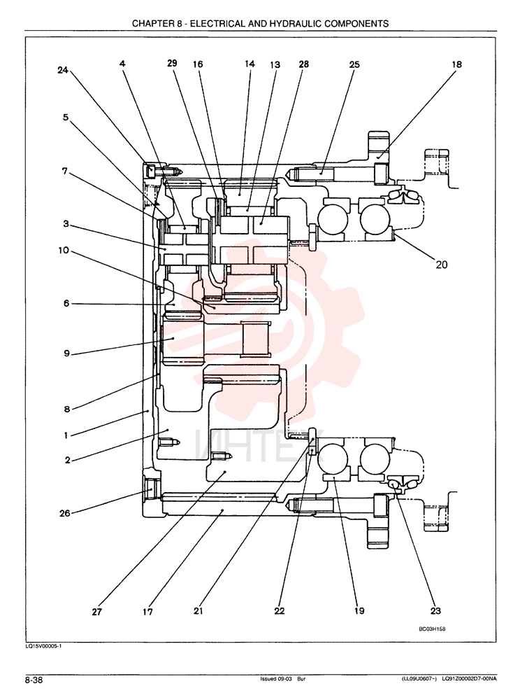 HYDRAULIC MOTOR LQ15V00003F3 (3)