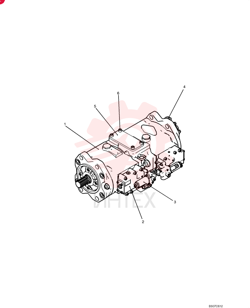 HYDRAULIC PUMP YF10V00006F1 (1)