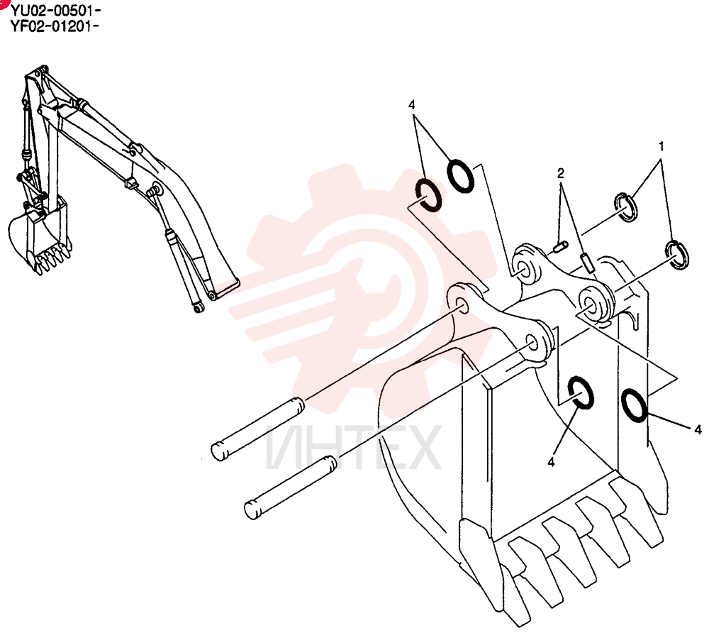 BUCKET INSTAL YN61B00007F2