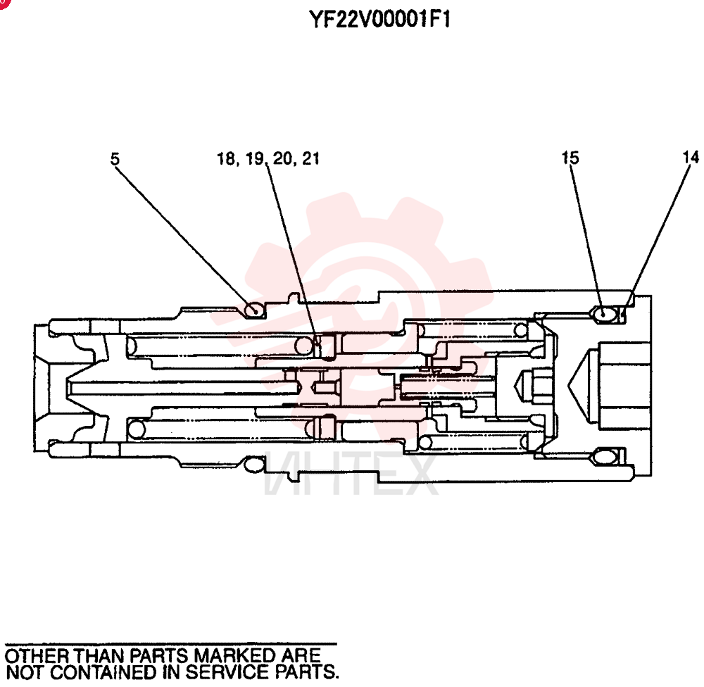 CHECK VALVE YF22V00001F1
