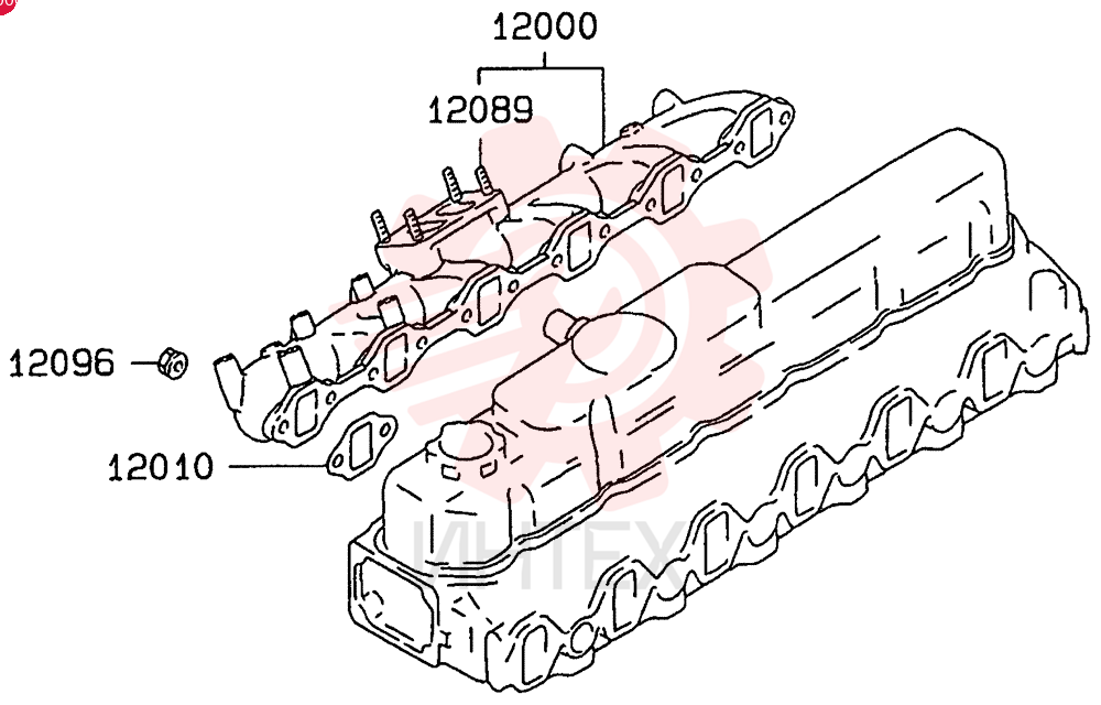 EXHAUST MANIFOLD VAME088908