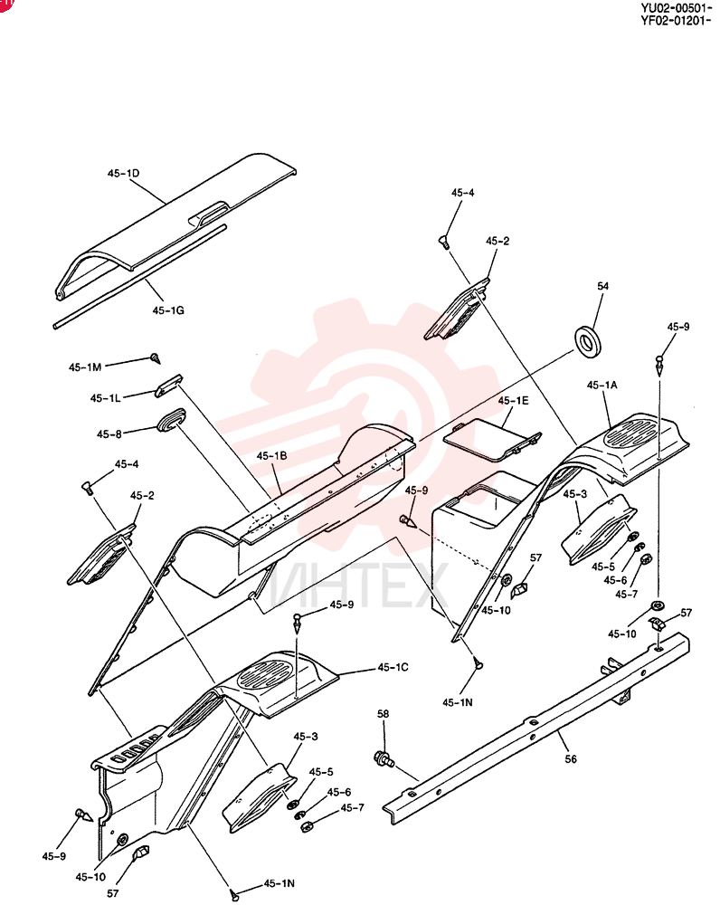 PANEL ASSY, INSTRUMENT (AIR-CON) YT17M00013F8 (2)