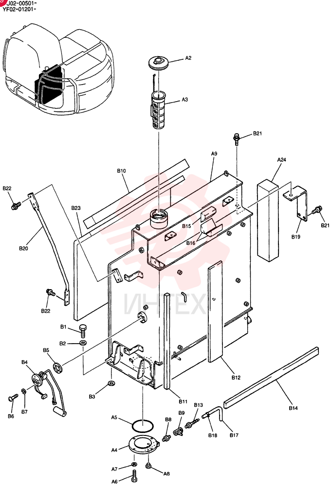 TANK ASSY, FUEL YF20P00002F2