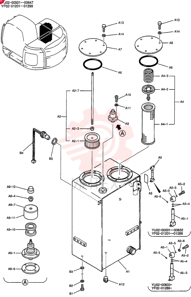 TANK ASSY, HYD YF33H00002F1
