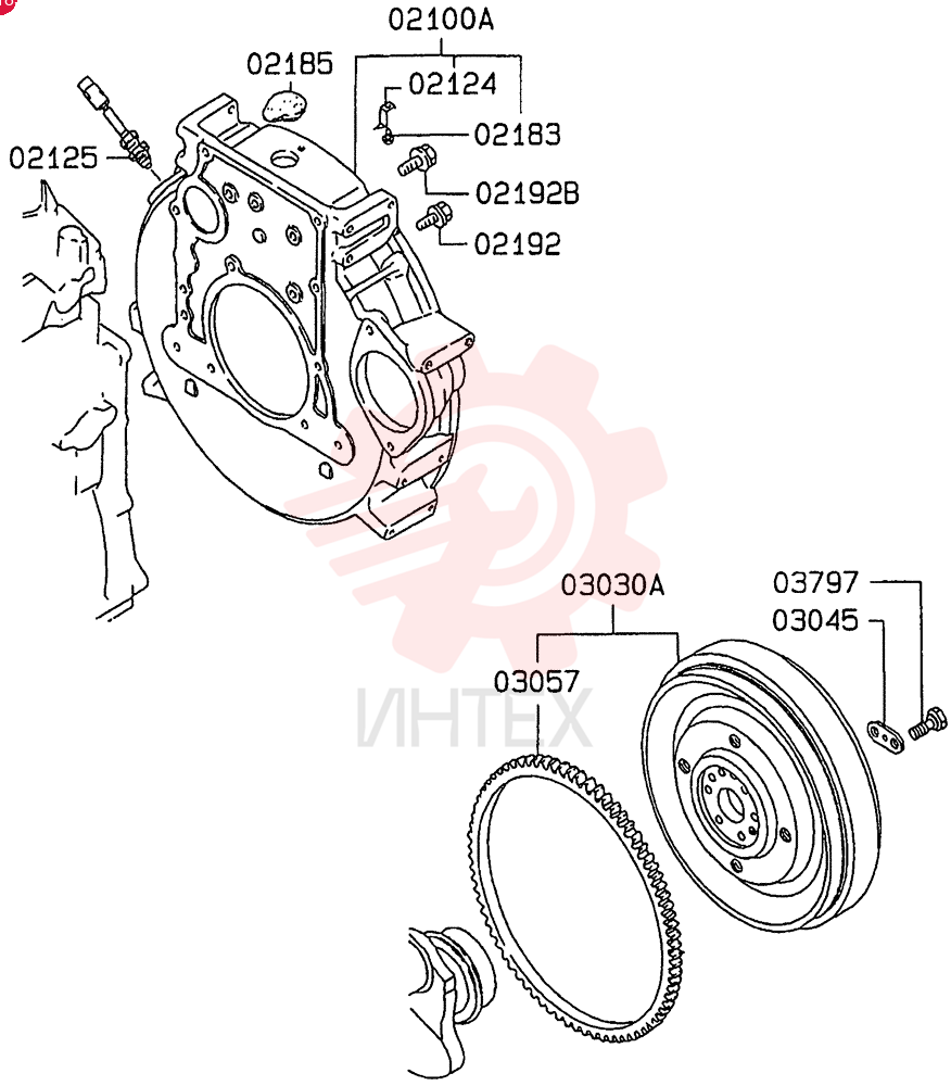 FLYWHEEL VAME088584