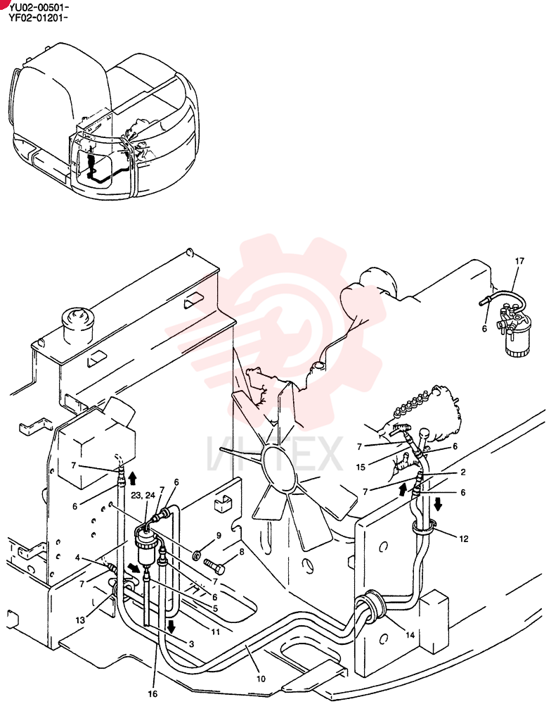 FUEL LINES YF21P00001F2