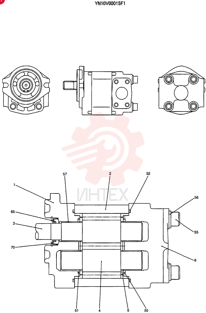 GEAR YN10V00015F1
