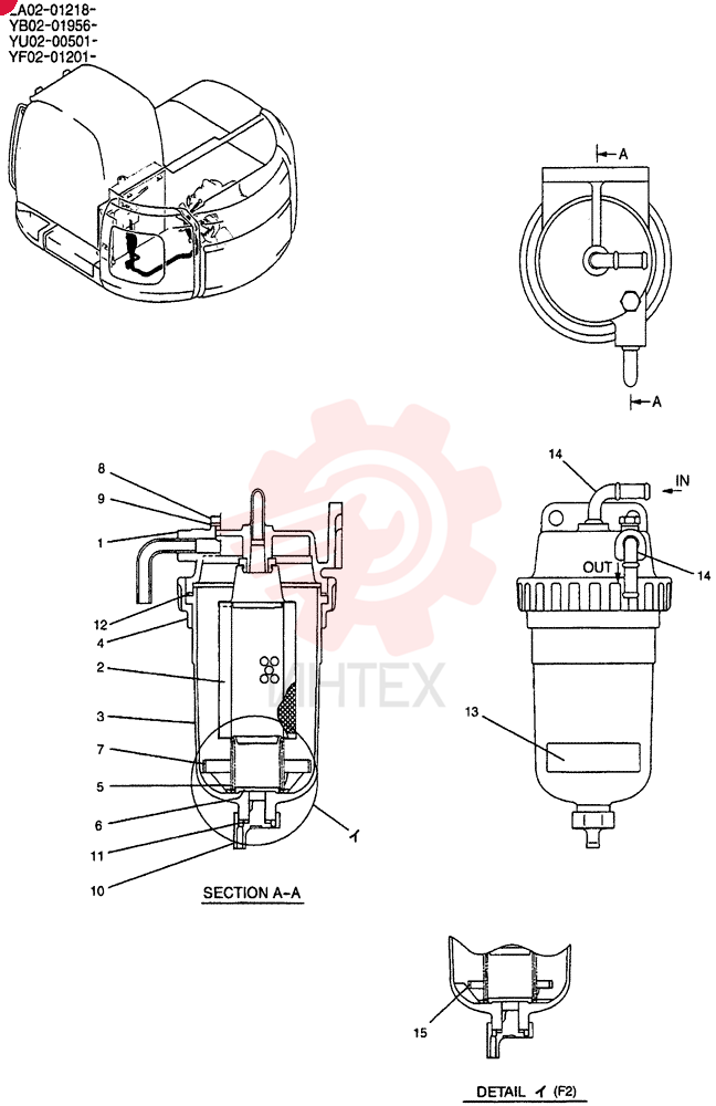 SEPARATOR YF02P01001F1