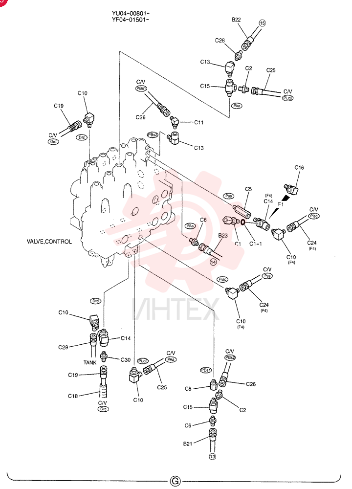 CONTROL LINES, REMOTE YF68H00004F1 (1)
