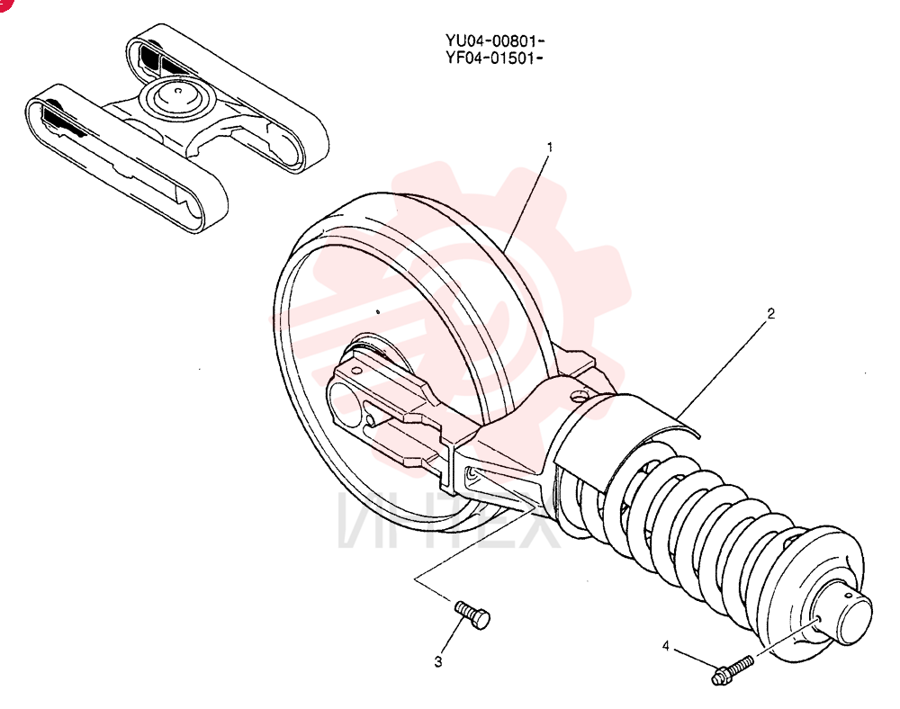 IDLER WHEEL LQ52D00014F1