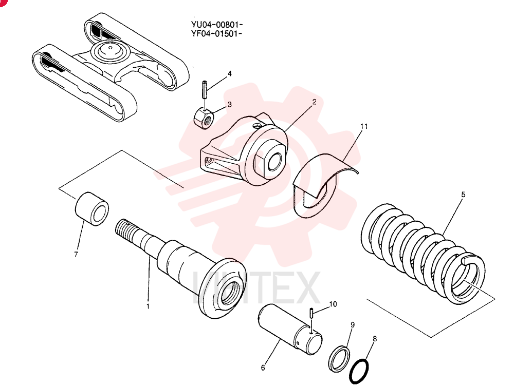 SHOCK ABSORBER LQ54D00006F1