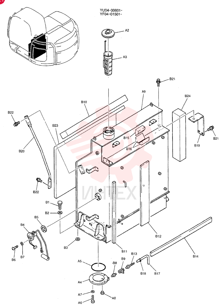 TANK ASSY, FUEL YF20P00002F2