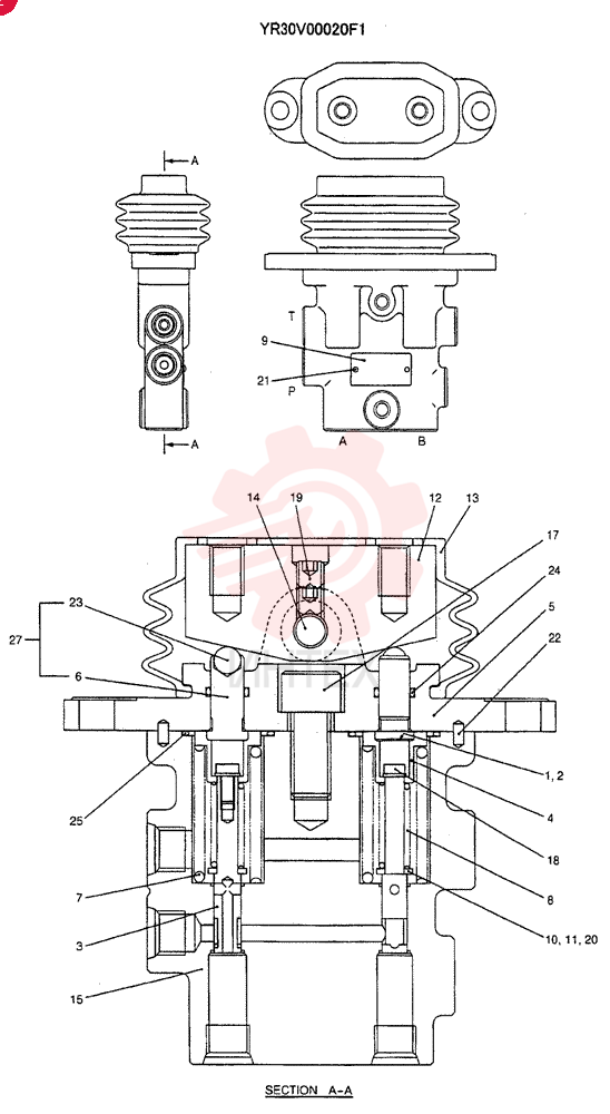 VALVE YR30V00020F1