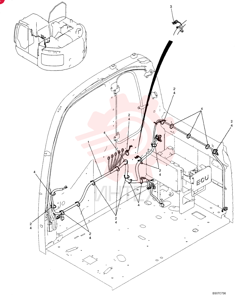 HARNESS YB14E01027P1