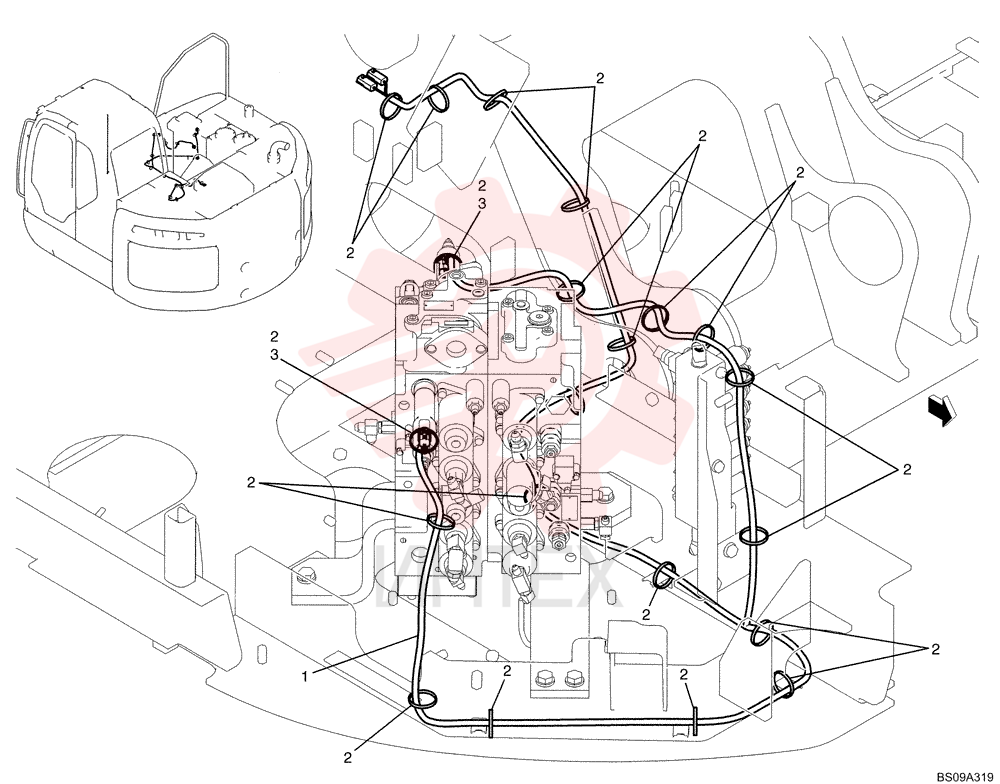 HARNESS YB13E01073P1
