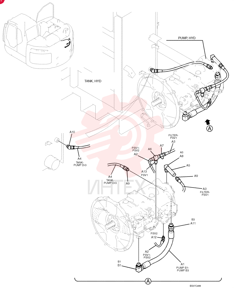 HOSE ZX22M12048