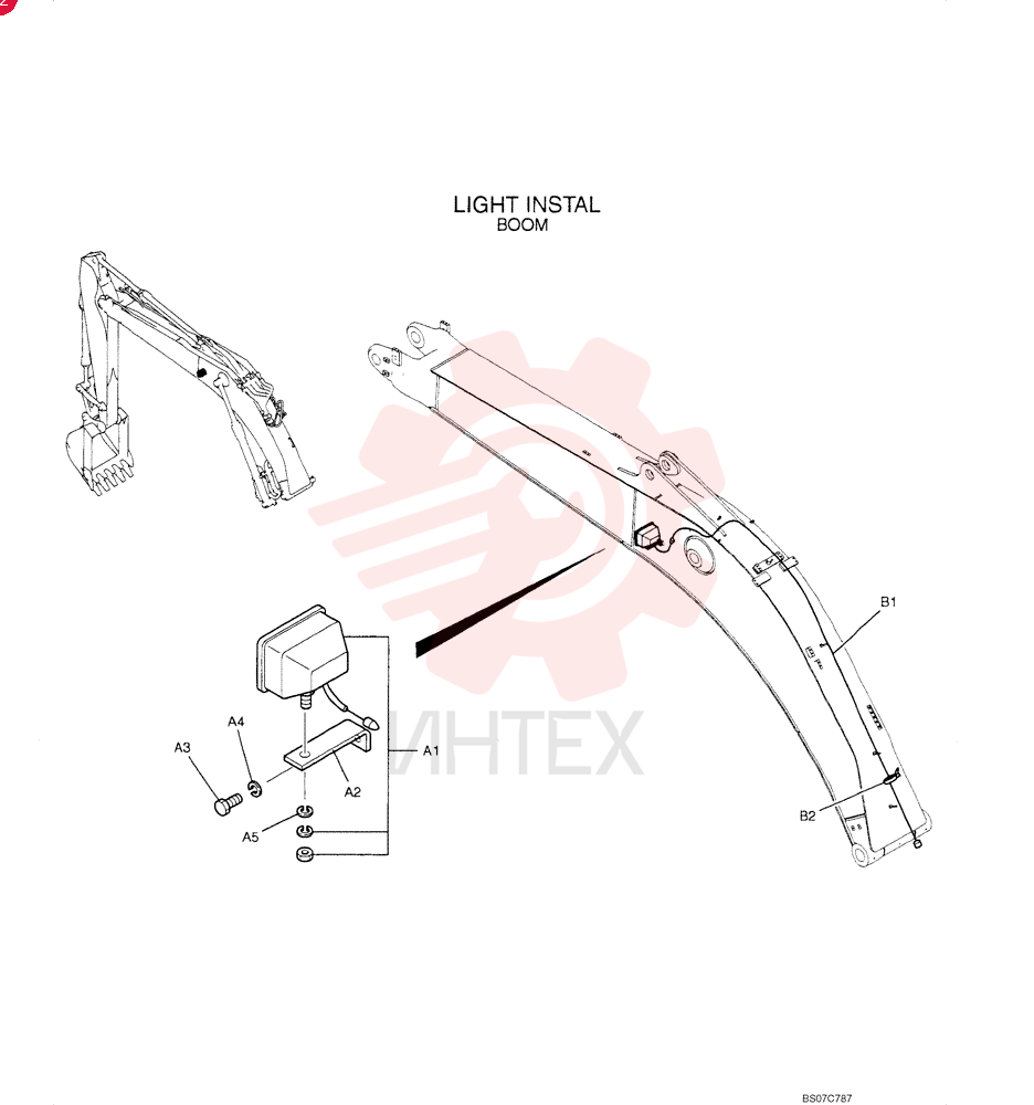 LIGHT ASSY. YW80S00001F1 (1)