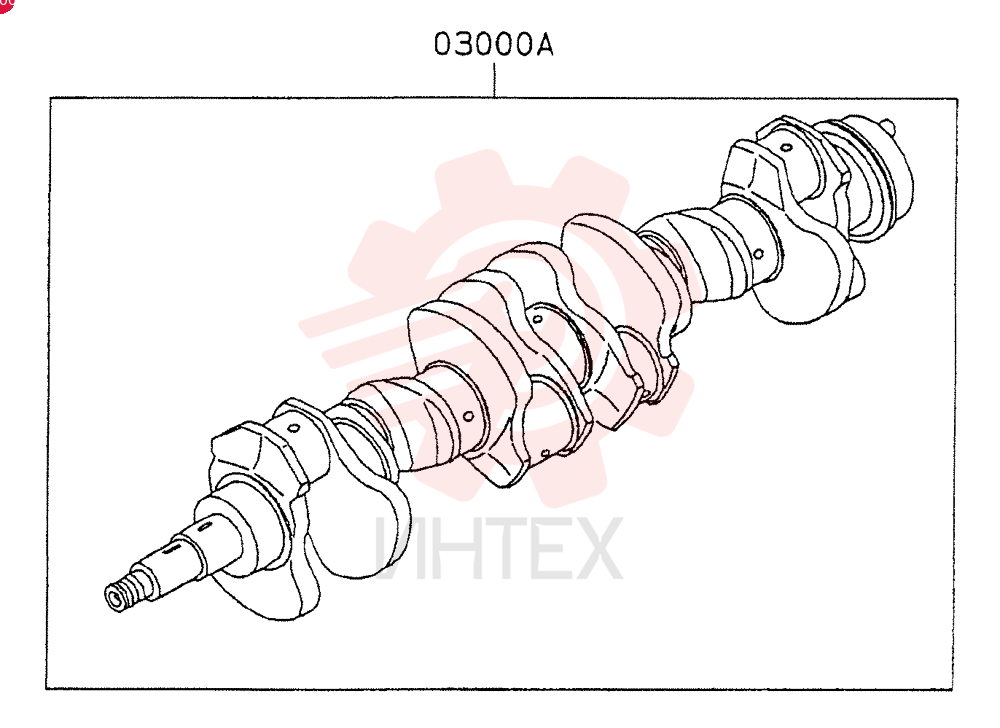 CRANKSHAFT VAME082578