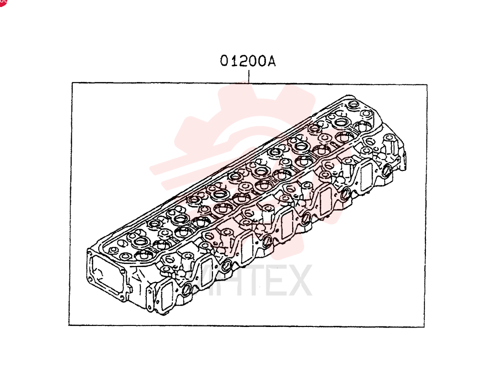 CYLINDER HEAD VAME996447