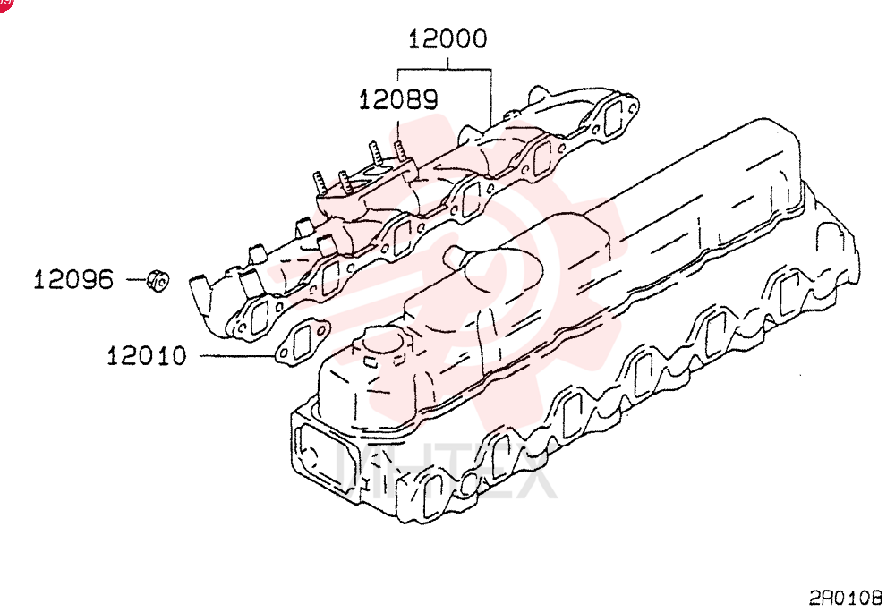 EXHAUST MANIFOLD VAME088908