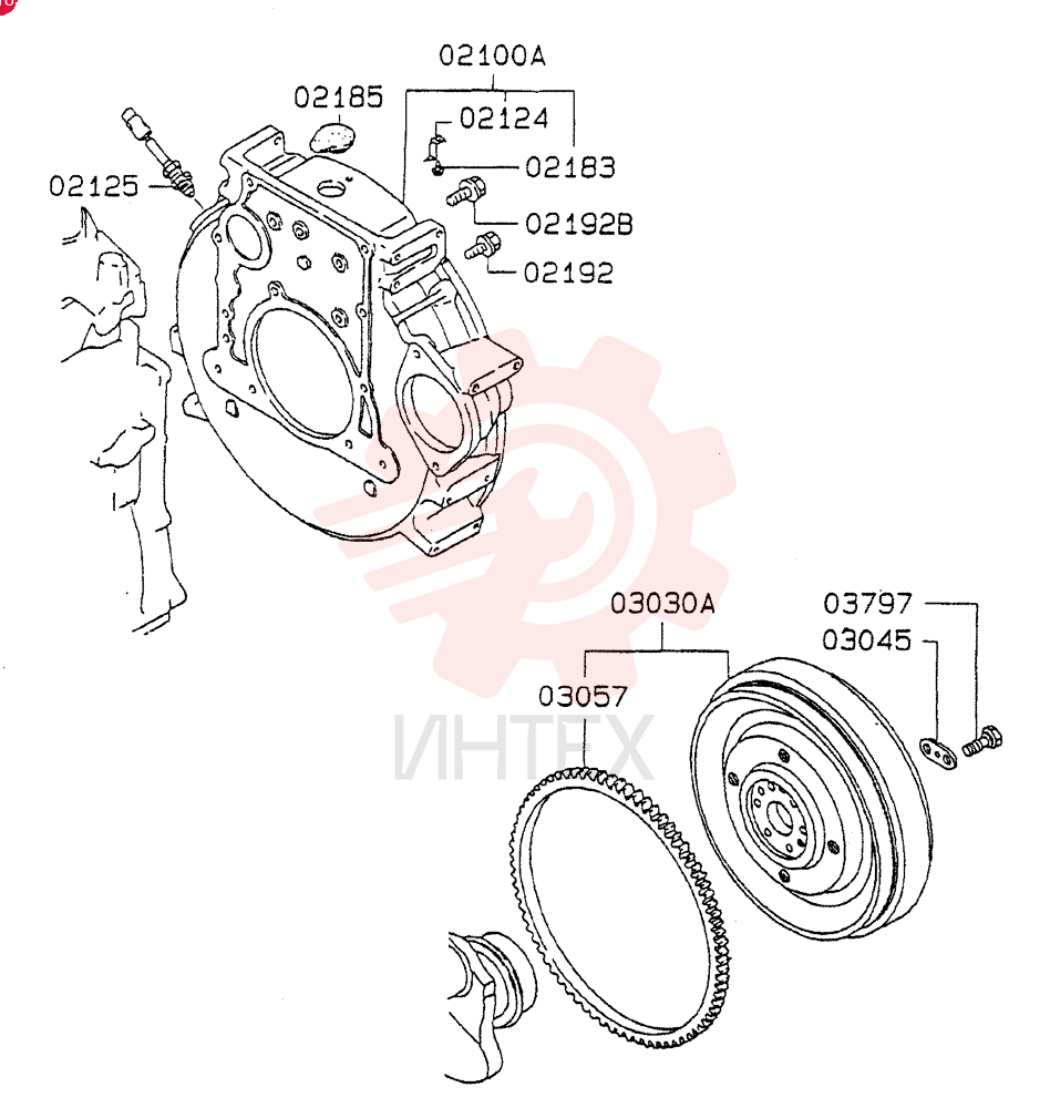 FLYWHEEL VAME088584