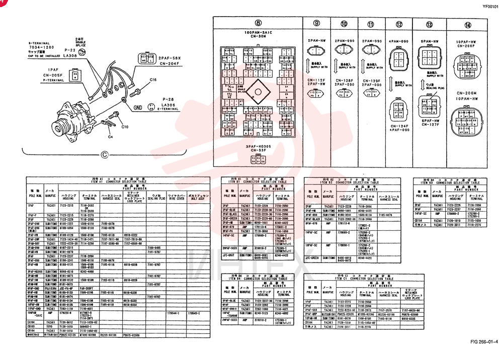 HARNESS ASSY,UPP YN13E00027F1