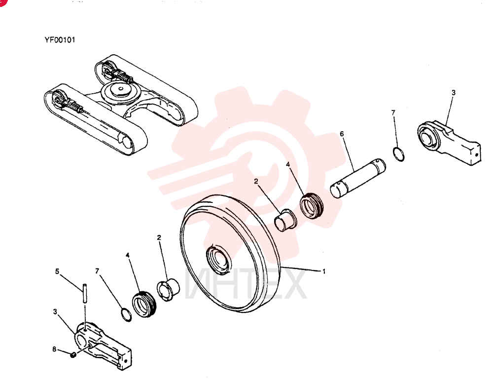IDLER YN52D00009F1