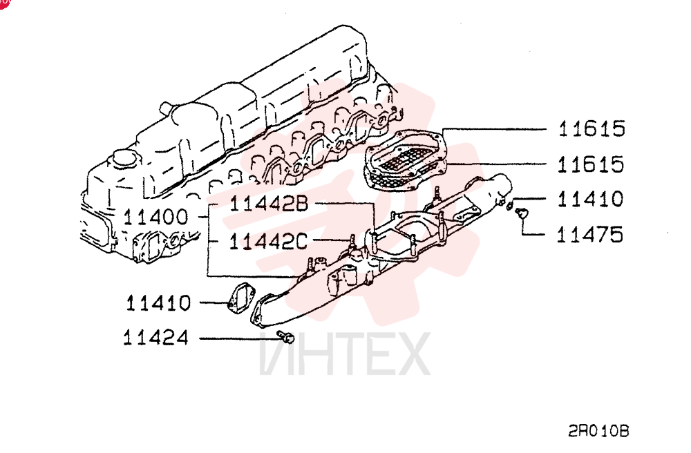 INLET MANIFOLD VAME088376