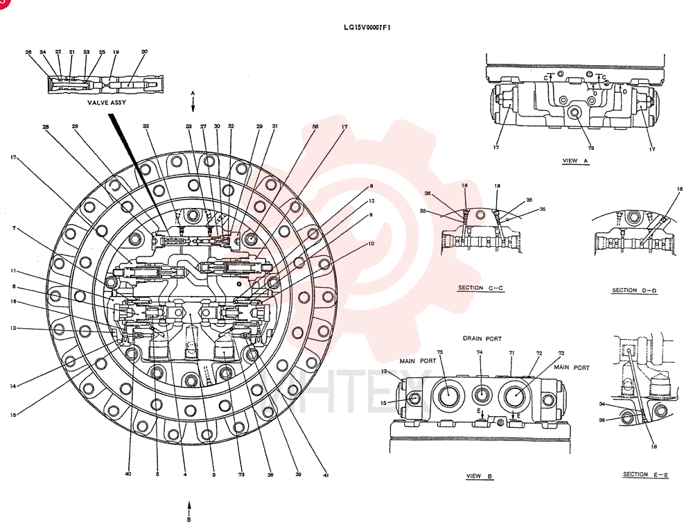 MOTO-REDUCTION GEAR LQ15V00007F1 (2)