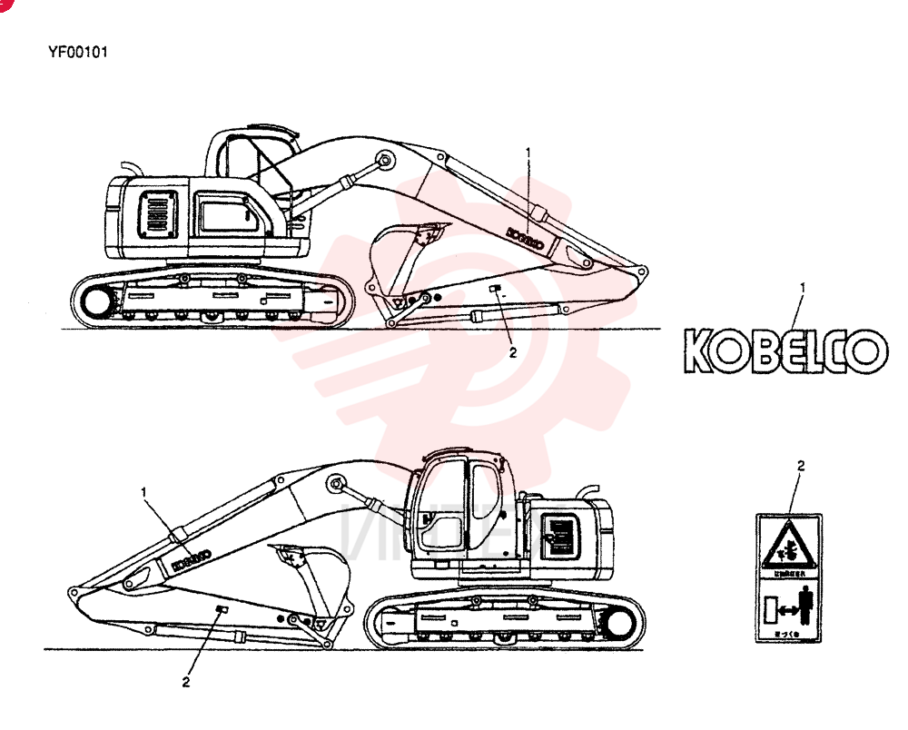 NAME PLATE INSTAL YN22T00123F1