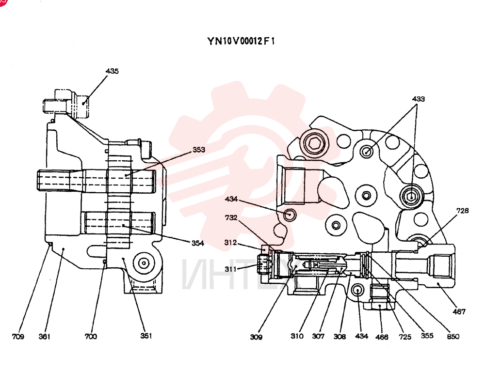 PUMP YN10V00012F1