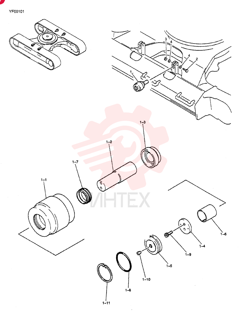 ROLLER ASSY. YN64D00014F1