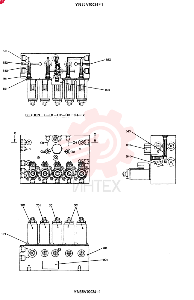 SOLENOID VALVE YN35V00024F1