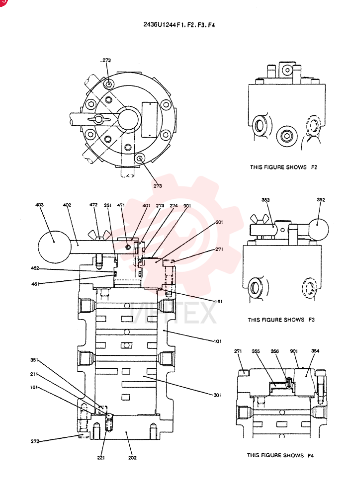 VALVE 2436U1244F1