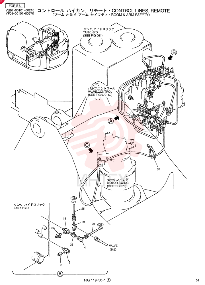 CONTROL LINES, MAIN YN06H00034F1 (1)
