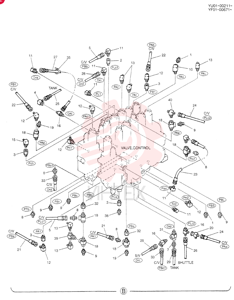 CONTROL LINES, MAIN YN06H00048F1 (3)