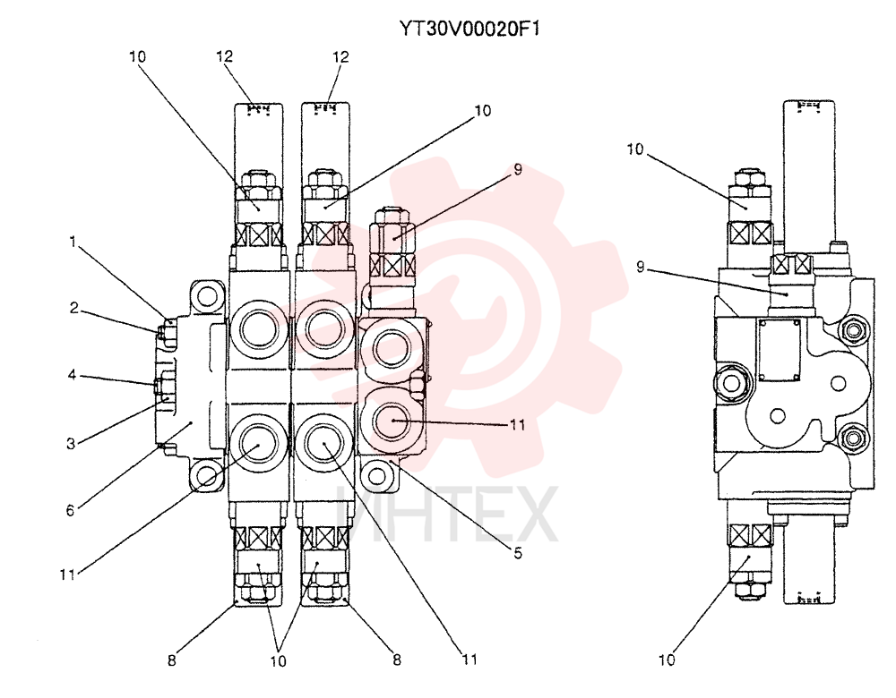 CONTROL VALVE YT30V00020F1