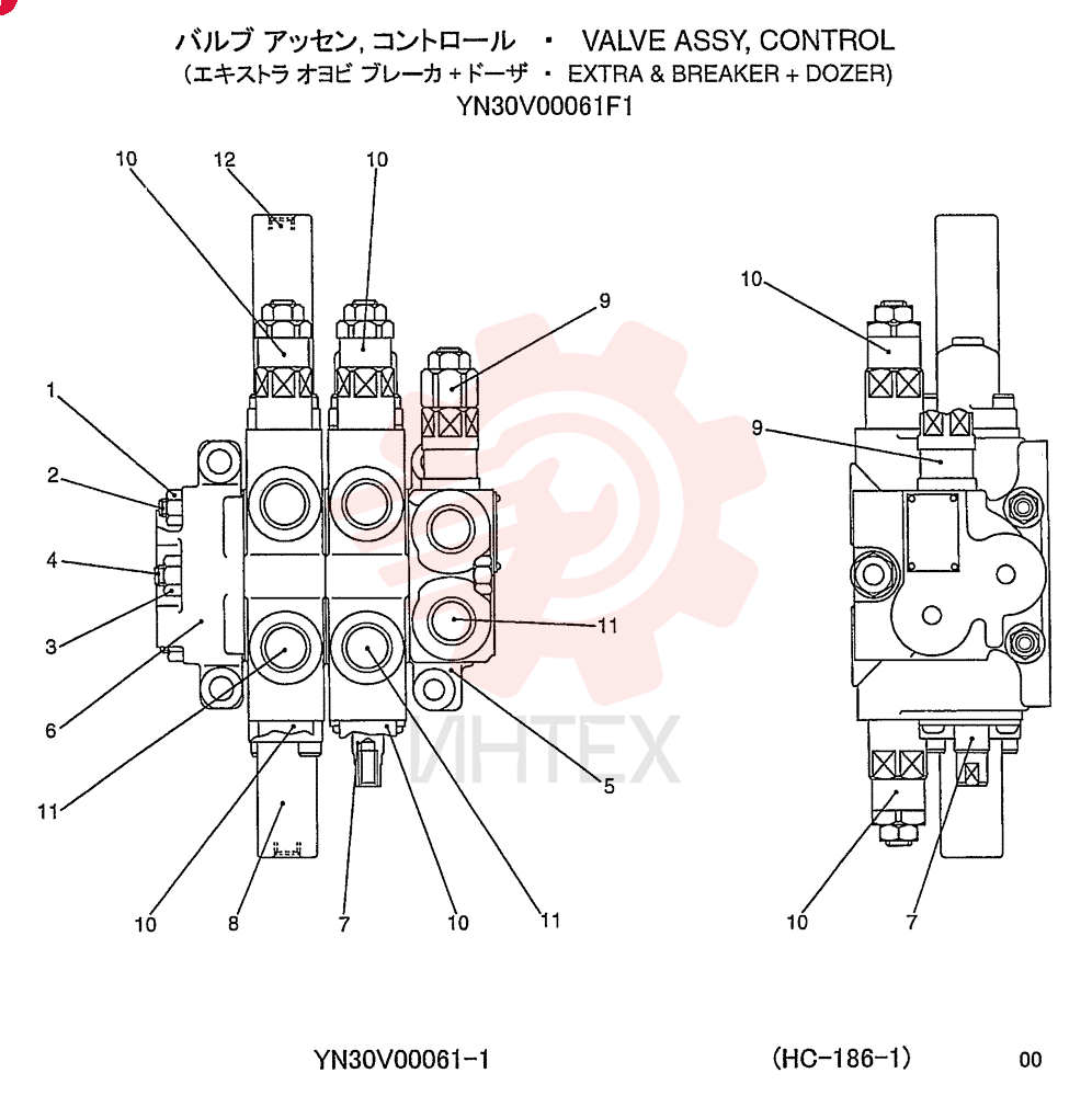 CONTROL VALVE YN30V00061F1