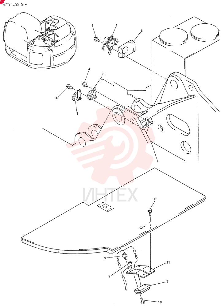 ELEC ASSY, UPP YN03E00007F2 (1)