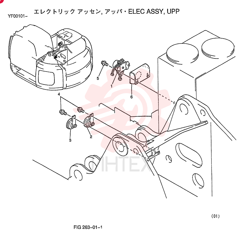 ELEC ASSY, UPP YN03E00007F1